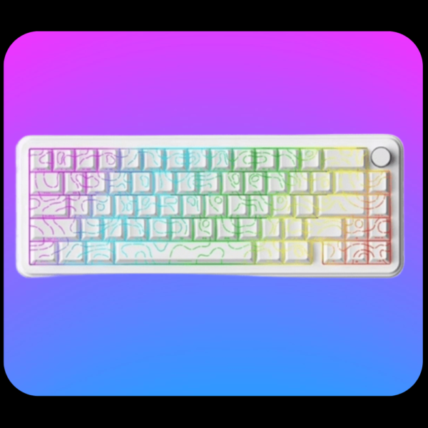 xinmeng beat65 8k magnetic switch keyboard – white